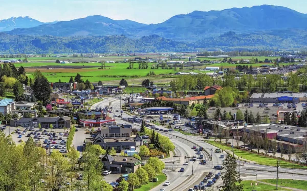 Abbotsford cityscape
