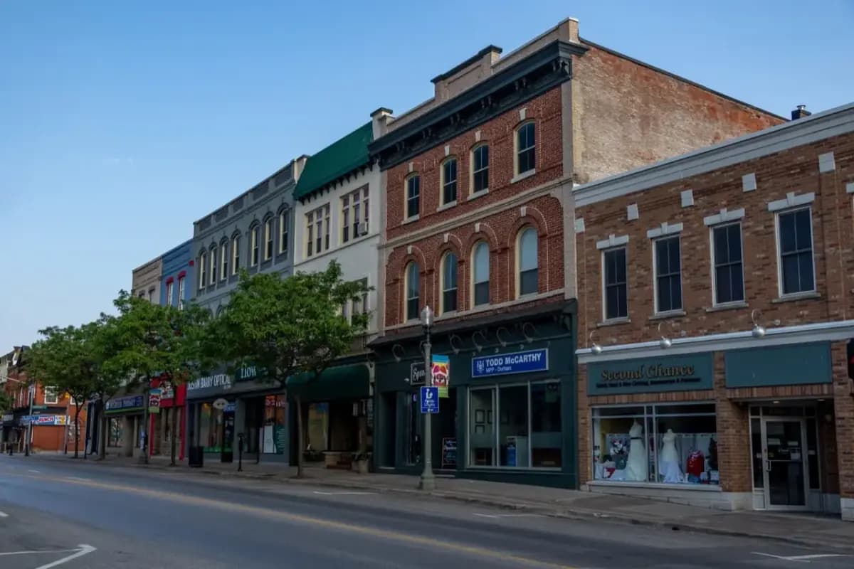 Clarington cityscape