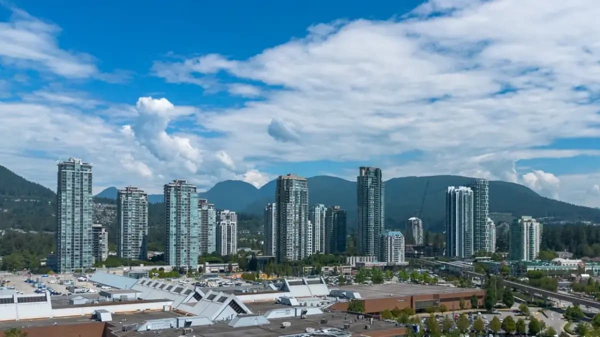 Coquitlam cityscape