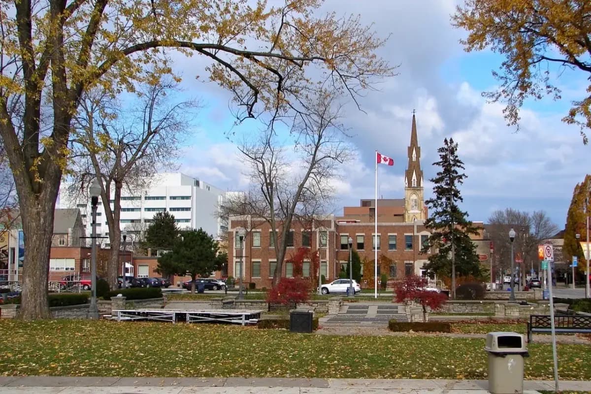 Oshawa paysage urbain