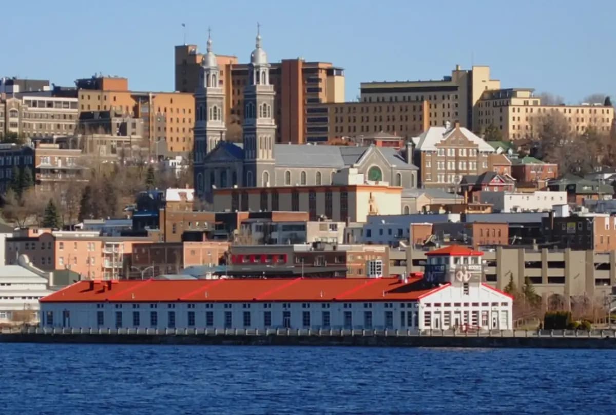Saguenay paysage urbain